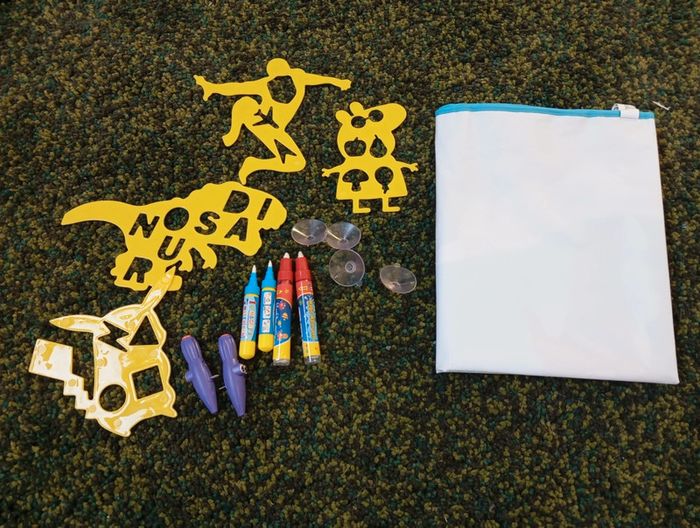 Tapis dessin eau et lumière