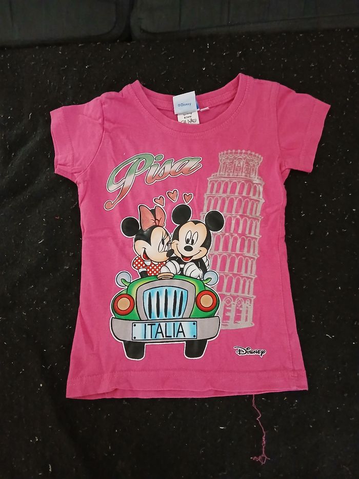 Lot de 3 t-shirts minnie 12 mois fille - photo numéro 3