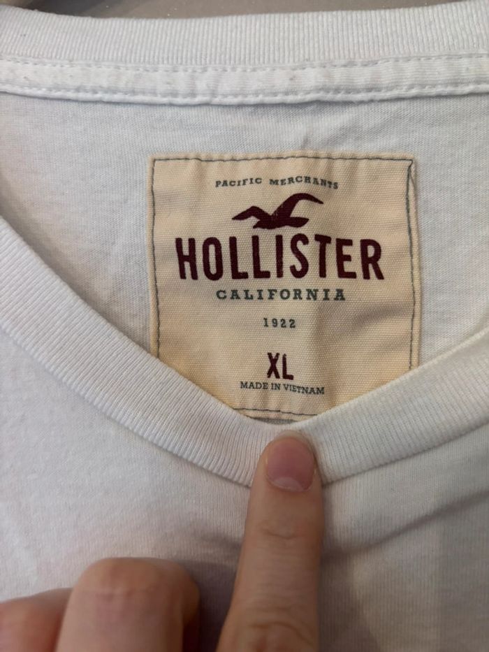 🌹T-shirt manche courte Hollister homme XL🌹 - photo numéro 3