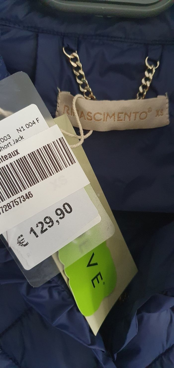 Doudoune Rinascimento tout neuf. Taille Xs - photo numéro 4