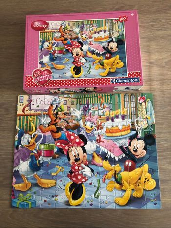 Puzzle Minnie et Mickey