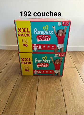 Pampers Baby-Dry Pants Taille 5 – 192 couches culotte