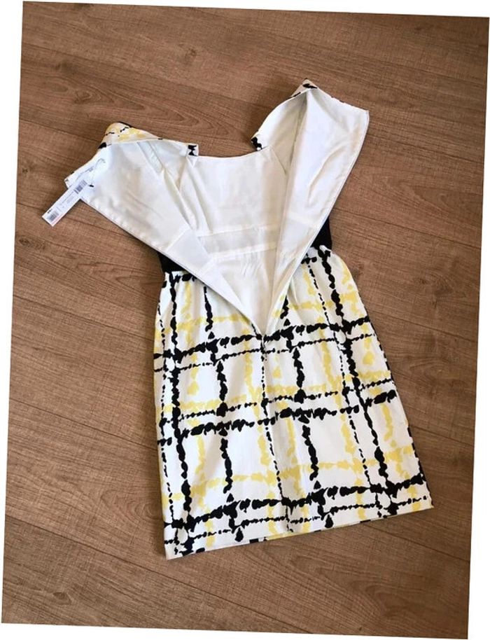 Robe imprimée neuve à manches courtes Manoukian taille S (valeur 99€) - photo numéro 13