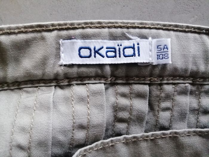 Jupe jean beige Okaidi 5 ans - photo numéro 3