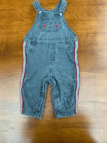 Salopette gris 6 mois orchestra