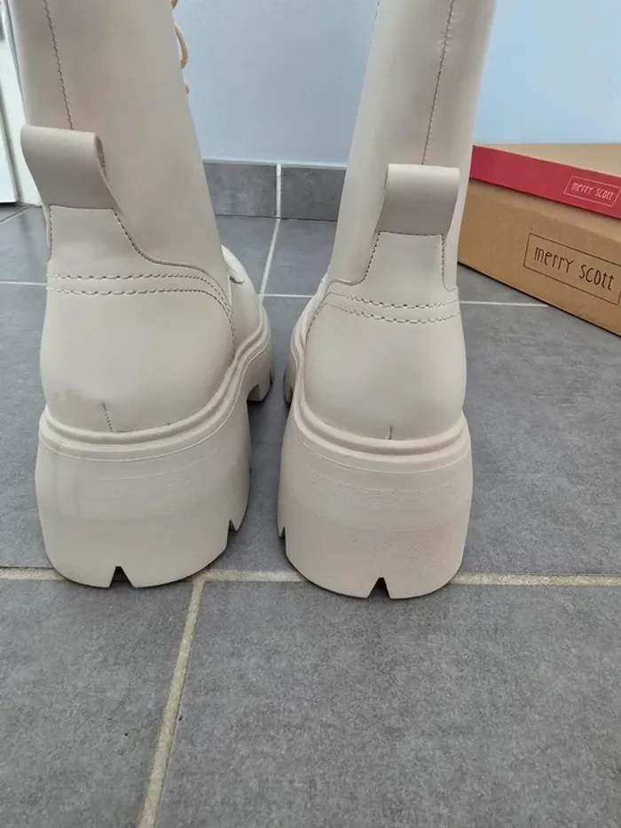 Bottines beige - photo numéro 4