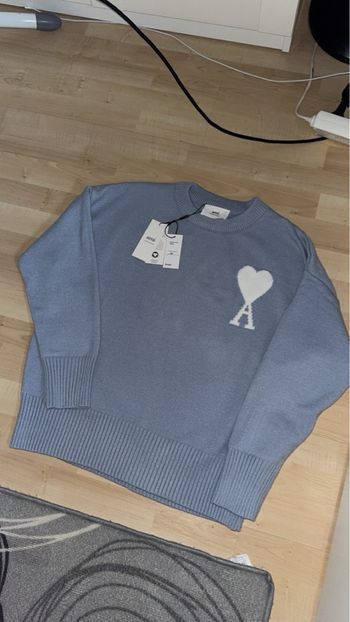 Pull ami paris bleu claire 