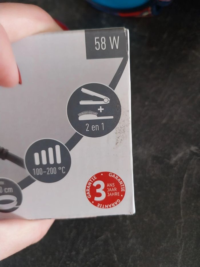 Brosse lissante silvercrest neuf - photo numéro 5