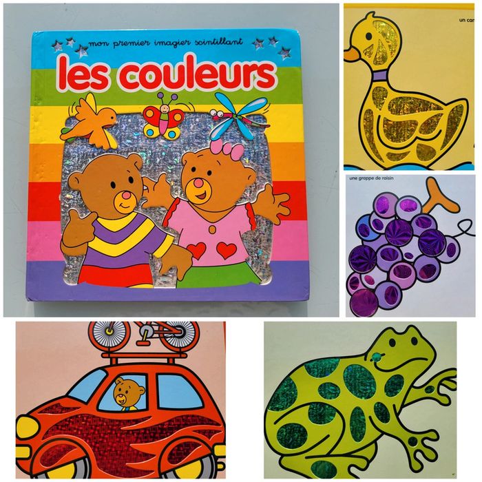 Mon premier imagier scintillant : 🍇 Les couleurs 🚗 67