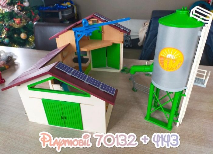 Lot Playmobil Ferme 70132 + Fermier & tracteur 4143 - photo numéro 3
