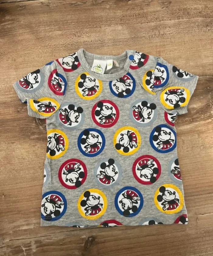Lot 3 pièces bébé idéal été : 2 Salopette + 1 t-shirt 👶 6 mois - photo numéro 2