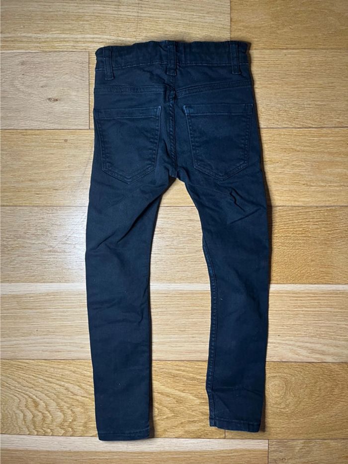 Pantalon jean noir skinny 4 ans Kiabi #EmmaLille4ans - photo numéro 2