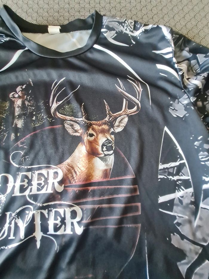 Tee-shirt cerf - photo numéro 4