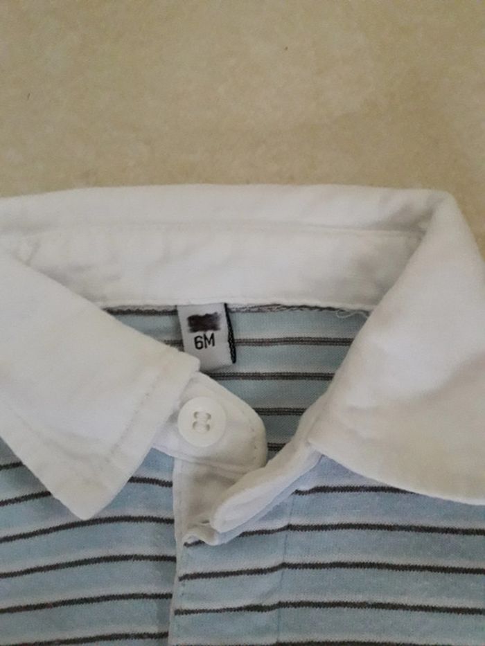 Pantalon + Polo mc - 6 mois - photo numéro 7