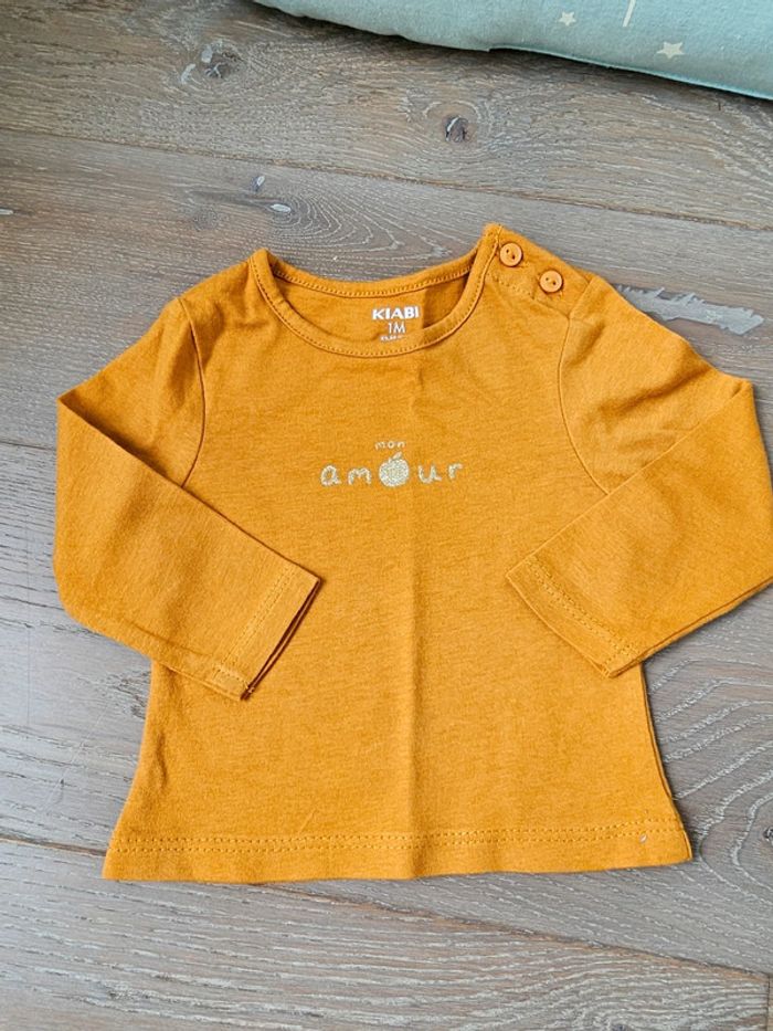 Tshirt fille 1 mois