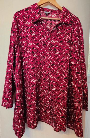 Chemisier Bleu Bonheur Taille 50/52 🍷