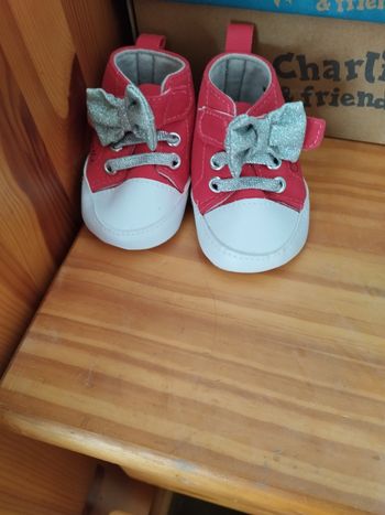 2 paires Chaussure bébé 0-3mois