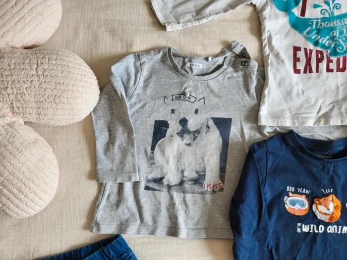 Lot affaires bébé garçon en très bon etat rentrée Septembre automne - photo numéro 6