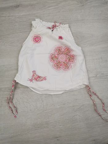 T-shirt fille 6 mois