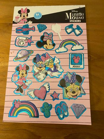 Stickers Minnie . Disney 6 feuilles