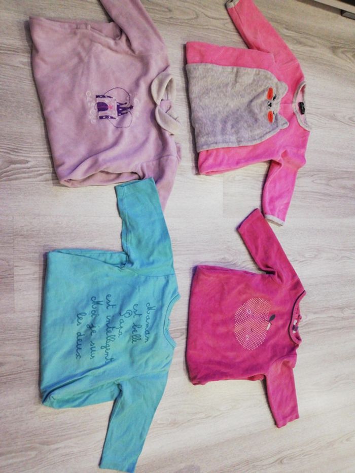 Lot de 4 pygama