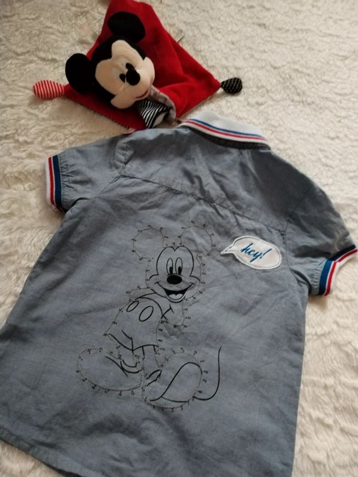Chemise manches courtes 23mois.