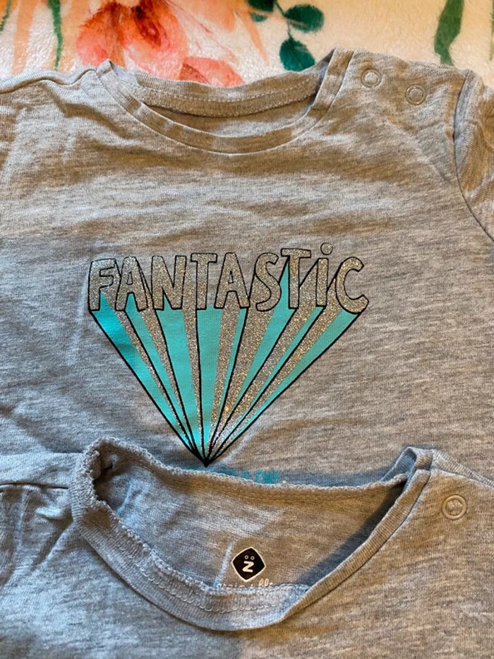 Lot de 3 t-shirts 6 mois - photo numéro 5