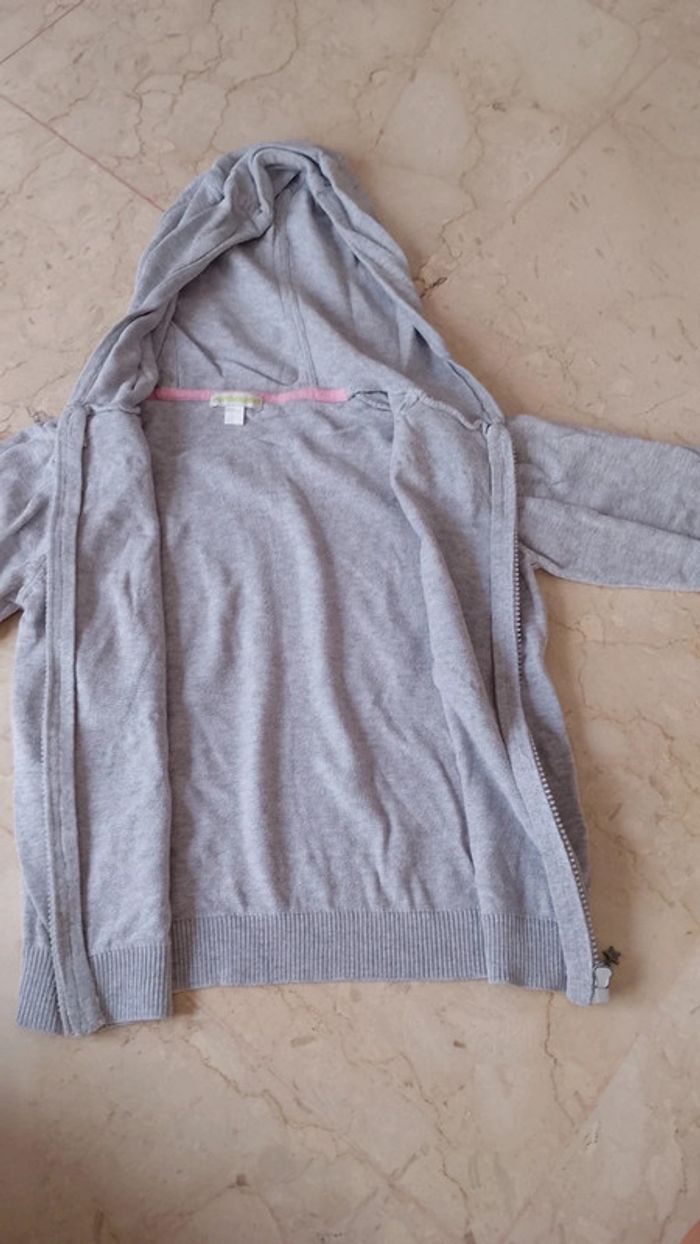 #manu_7896fille10ans gilet zippé - photo numéro 3