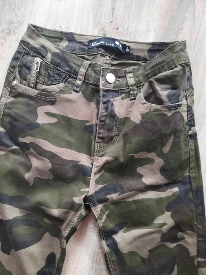 Lot 2 pantalons camouflage 34/36 - photo numéro 5