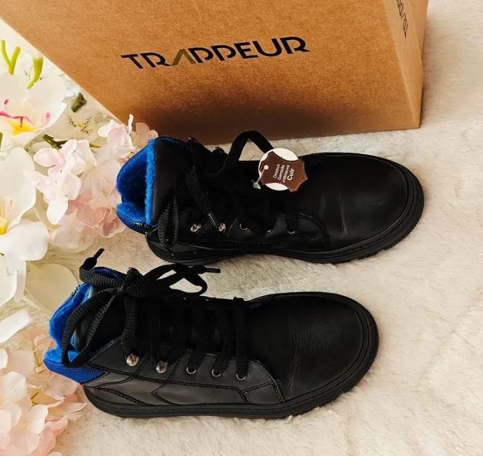 Bottes Bottines cuir Zip Trappeur T31 - photo numéro 3