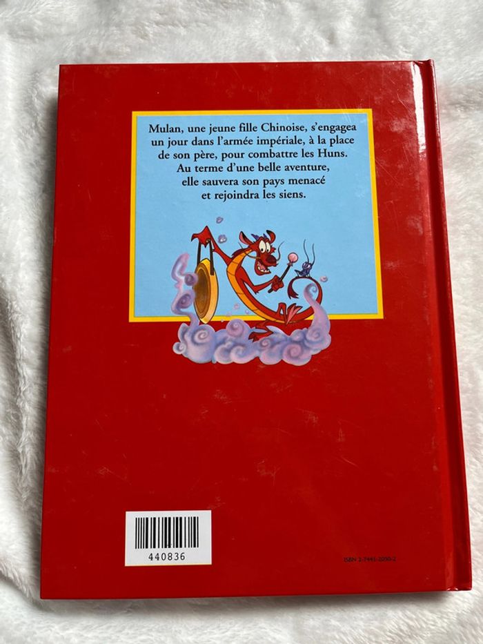 Livre Disney mulan - photo numéro 3