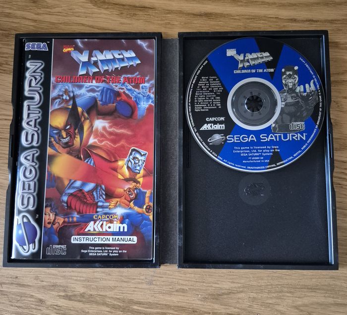 Jeu X-Men Children Of Atom - Sega Saturn Complet PAL Euro - photo numéro 5