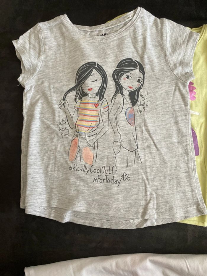 Lot 3 tee shirts fille 3 ans - photo numéro 3