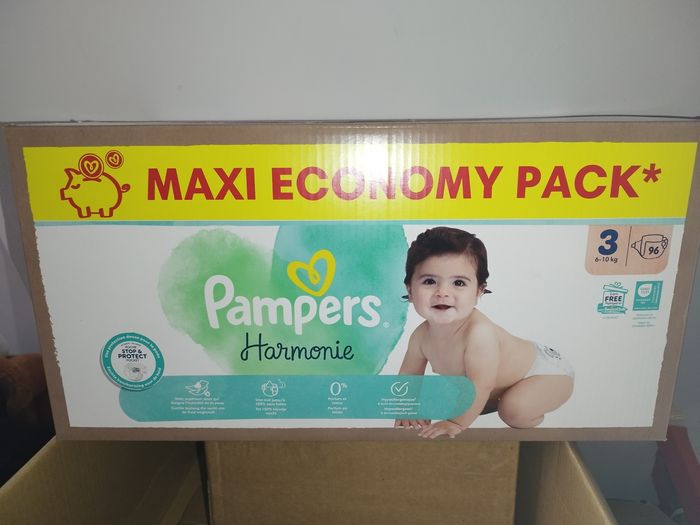 Couches Pampers harmonie taille 3