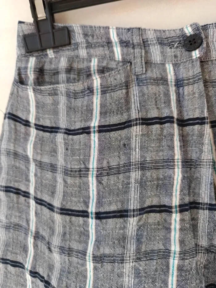 Pantalon Teenflo vintage neuf, jamais porté, taille haute, 70% lin, 30% viscose. - photo numéro 3