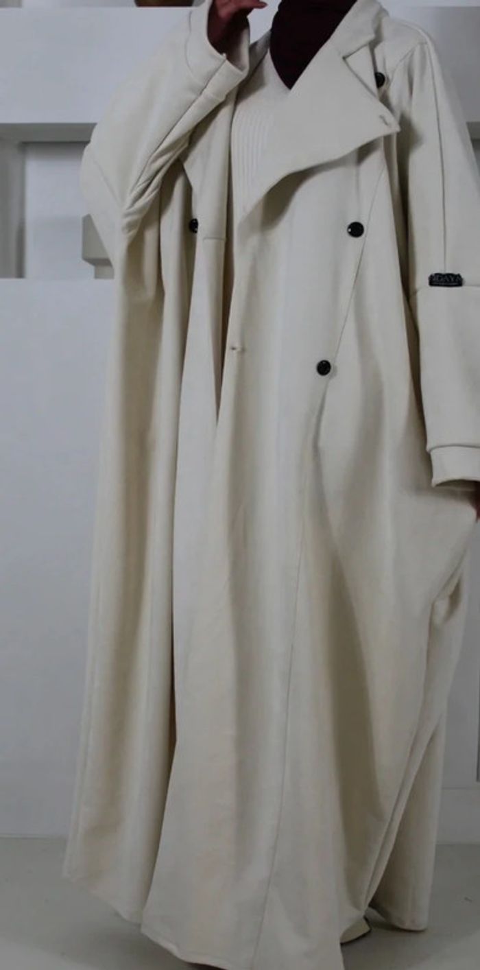 Classical coat Cream - Hidaya collection - photo numéro 2