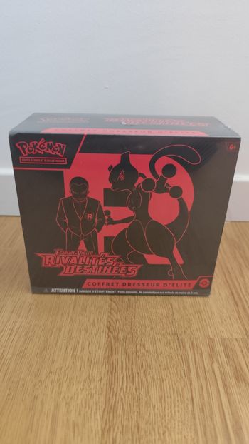 ETB pokémon écarlate et violet Rivalités Destinés