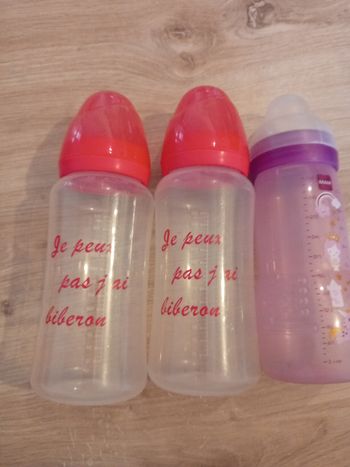 Lot biberon