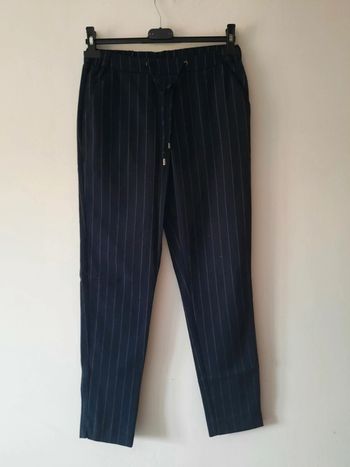 👖 Jolie pantalons droit marine femme Taille XS 👖