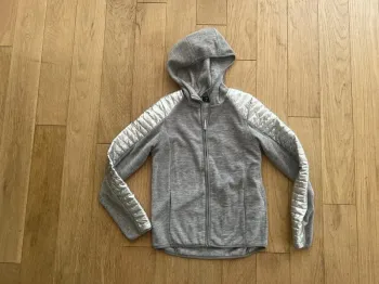 Polaire fille gris 158cm  marque sport 4F très bon état