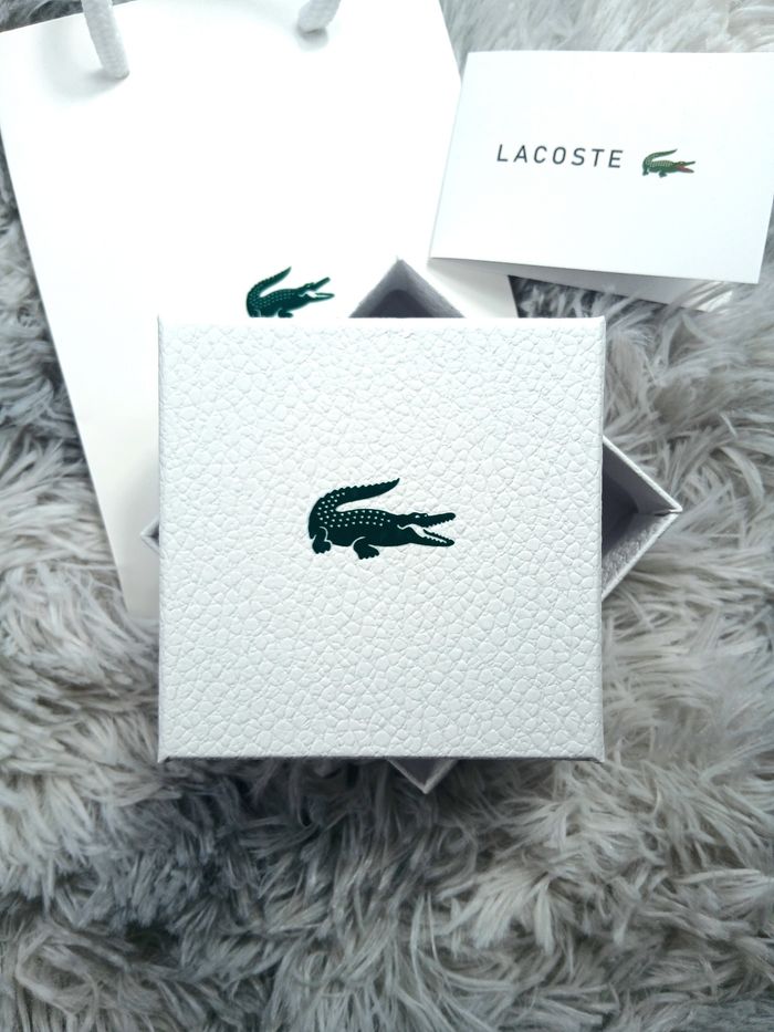 Bracelet lacoste pour homme en argent - photo numéro 5