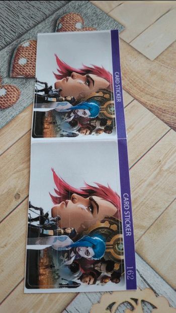 Stickers carte bleue