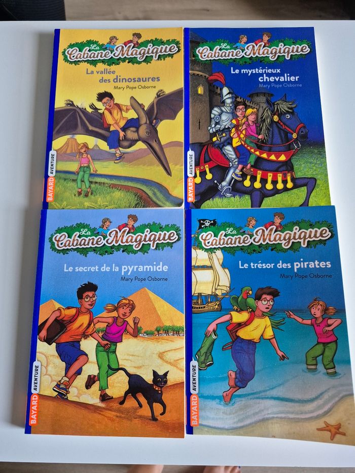 Lot de 4 cabanes magiques