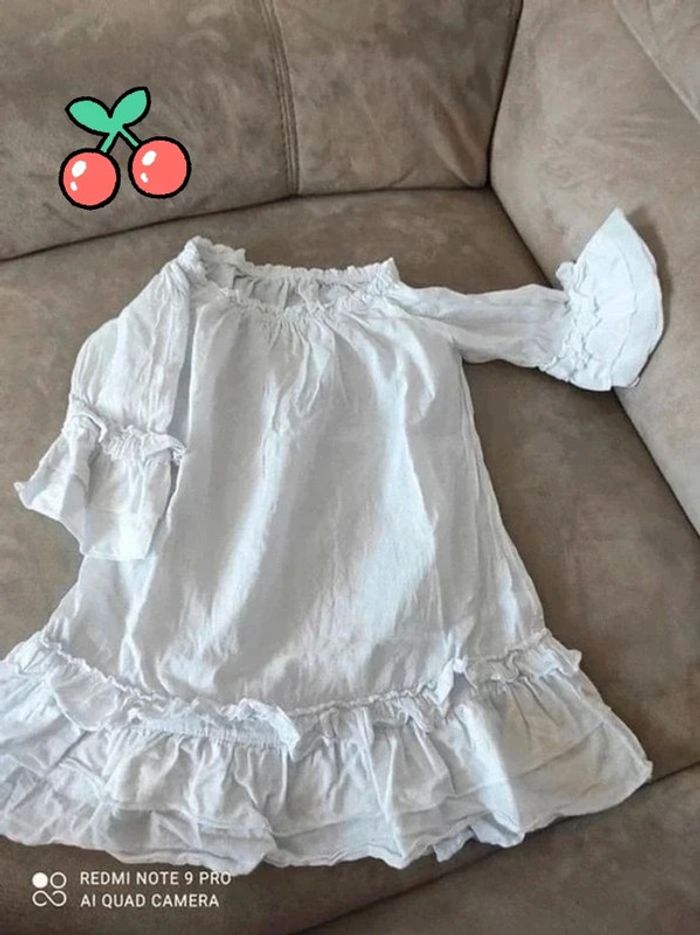 Robe blanche 6 ans - photo numéro 8