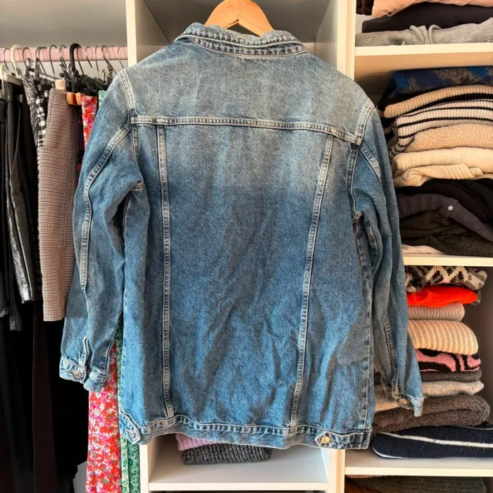 Veste en jean Mango • 38 🌼 - photo numéro 2