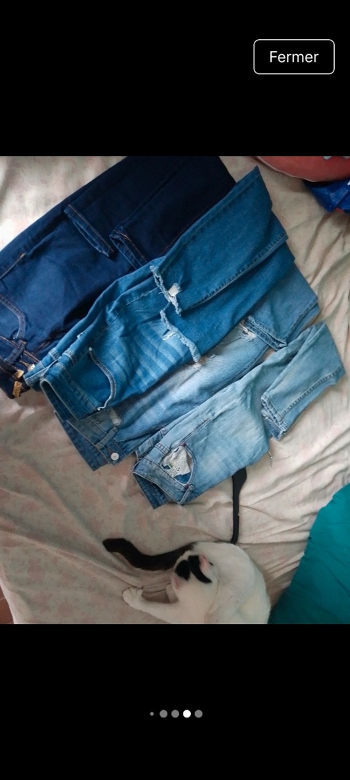 Lot jeans - photo numéro 4