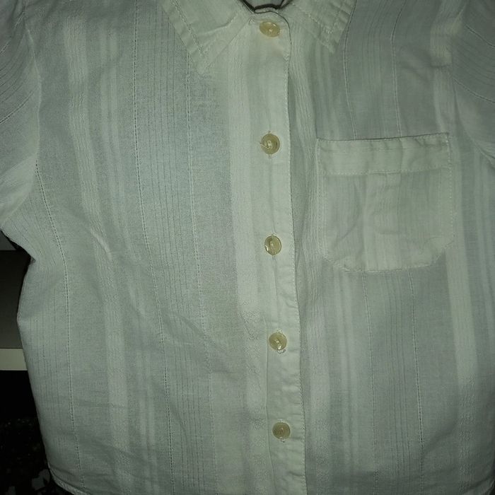 Chemise / chemisier fille état neuf Manches courtes by Cyrillus 6 ans 🛍 - photo numéro 9