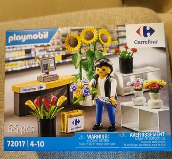 Playmobil Carrefour fleuriste 72017