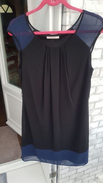 Robe en voile noire
