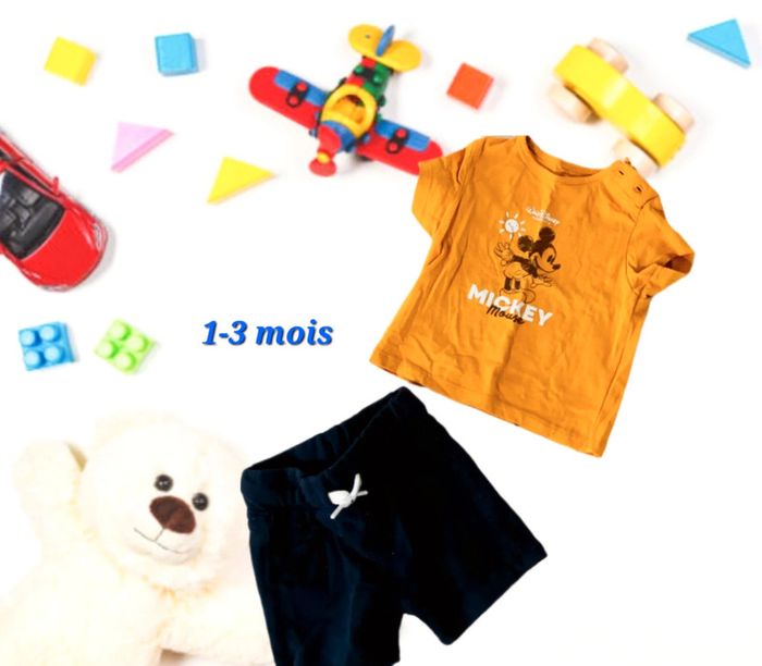 Ensemble Haut Mickey Short